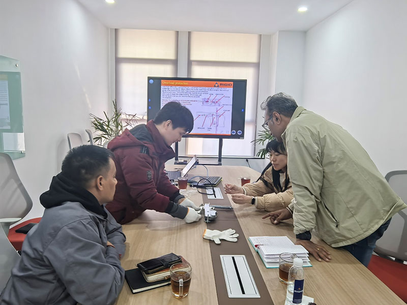 सीमा-पार तकनीकी आदान-प्रदान: अंतर्राष्ट्रीय ग्राहकों का दौरा सफल लहरा रखरखाव प्रशिक्षण के साथ संपन्न हुआ